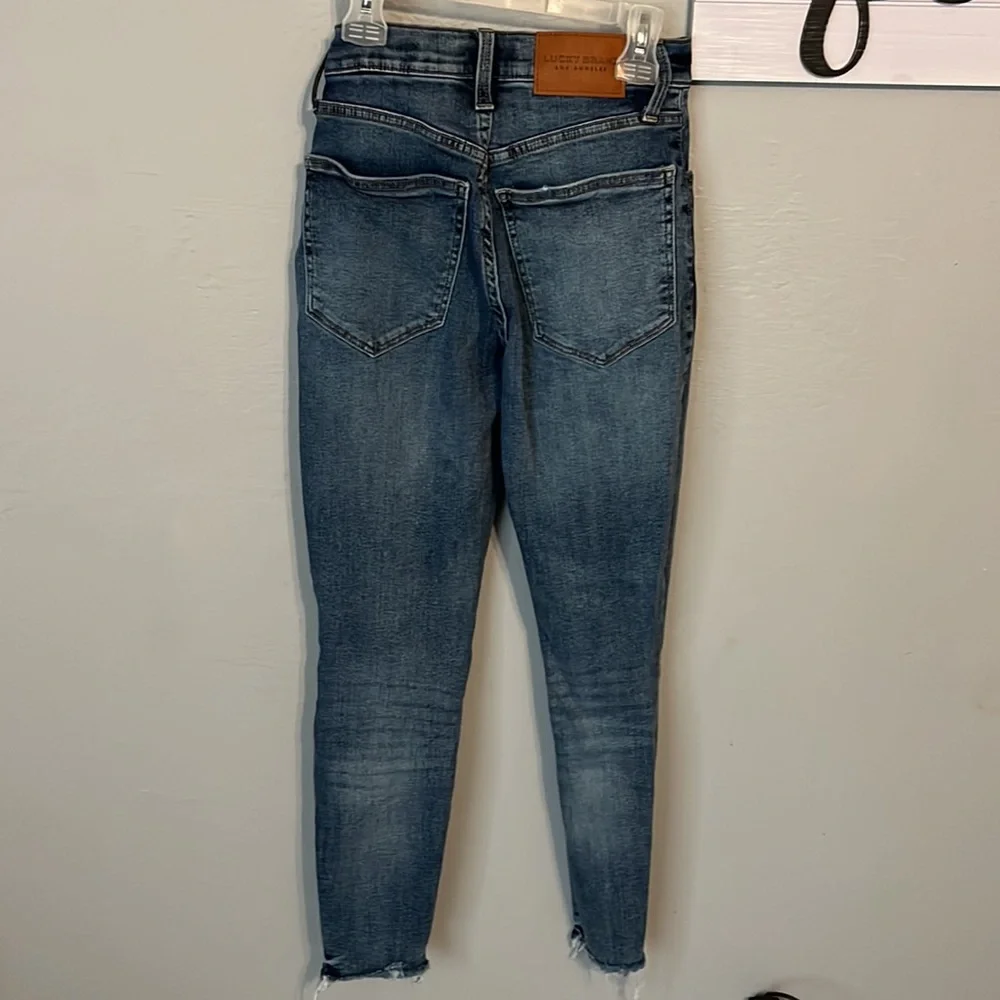 Lucky Brand high rise skinny Bridgette jeans size 2/26 - Picture 5 of 5